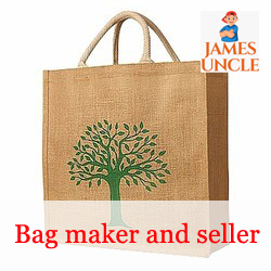 Bag maker and seller Mr. Subrata Das in Chandannagar